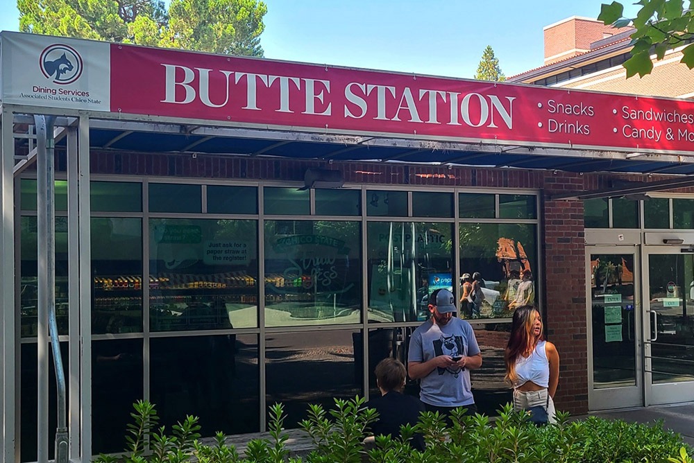 Butte Stattion accepts EBT Food Stamps to purchase food on Chico State's main campus.